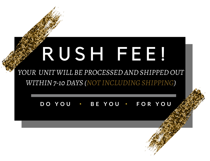 RUSH FEE!